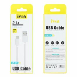 Cable USB- Tipo C- CA21- IVON