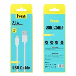 Cable USB- IOS- CA21- IVON